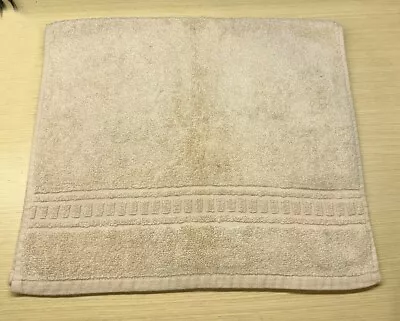 Laura Ashley Lifestyles Hand Towel Tan / Beige Color ~16  X 28  • $6.66