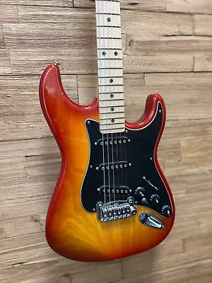 G&L CLF Research S-500 Electric Guitar- 2024 Cherryburst 8lbs 2oz W/soft Case • $2099