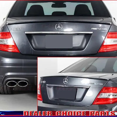 Trunk Spoiler For Mercedes Benz 2008-2014 W204 C-Class 4dr AMG Style UNPAINTED • $546.54