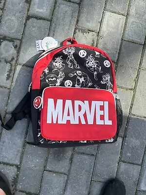 NEW Marvel Avengers Backpack Kids Men’s Women’s Rucksack School Bag Padded Black • £9.99