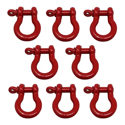 8x 3/4  Shackle Screw Pin Clevis Anchor Bow Shackles F Sling Cable Chain Rigging • $41.89