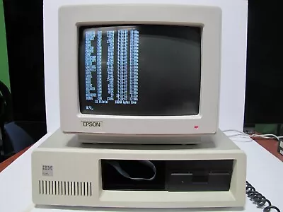 Vintage IBM PC Computer 5150 Model B 512KB With AST SixPack Plus Memory I/O Card • £434.26