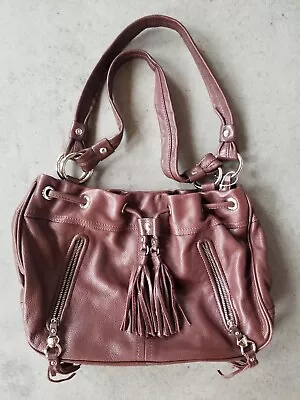 B Makowsky Brown Leather Shoulder Handbag No RESERVE! • $12