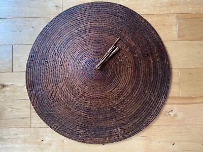 A Beautiful Chinese Or Vietnamese Rattan Shield For Chinese Sword Collector • $2600