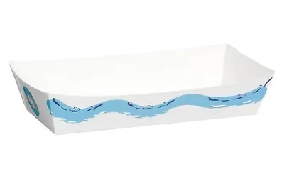Fish & Chip Trays X 50 Tasty White Catering Chippie Tray Paperboard Takeaway • £9.99