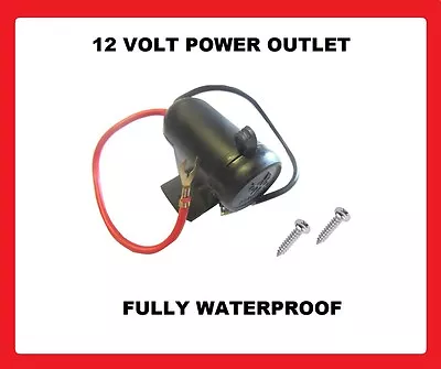 12 VOLT WATERPROOF Cigarette Lighter POWER Socket 12v For  For Ford • £5.99