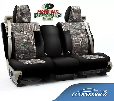 NEW Mossy Oak Break-Up Infinity Camouflage Seat Covers W/Black Sides/ 5102002-01 • $239.99