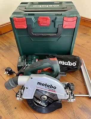 £72 • Buy METABO KS 18 LTX 66 BL Cordless Circular Saw - 5.2ah Battery & ASC 145 Charger