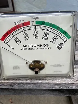 $150 • Buy Hickok 600 And 533a Vacuum Tube Tester Meter
