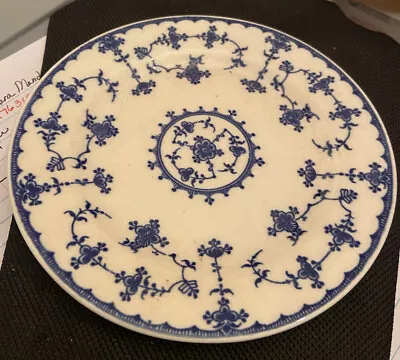 Vintage 1930s 'Blue Delft' By Maruta Of Japan Bread Plate 6 3/8” Perfect • $2.99