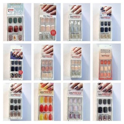 £8.95 • Buy Kiss Impress Stick On Nails BUY 1 GET 1 FREE!!!