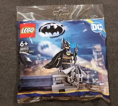 LEGO 30653 Polybag Batman DC 1992 Gotham City Rooftop New Sealed • $13.45