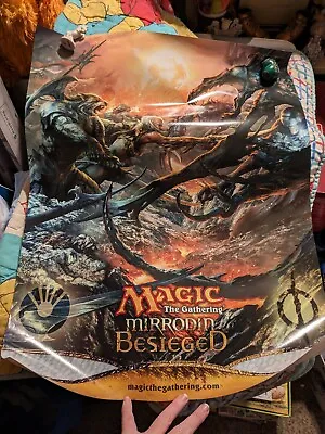 MAGIC THE GATHERING - Mirrodin Besieged - Promo Poster - 22  X 28  - 2011 - NEW • $22