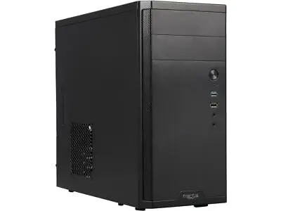 Fractal Design Core 1100 Black Micro ATX Mini Tower Computer Case • $45.99