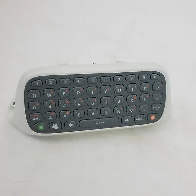 Microsoft XBOX 360 Chatpad - Tested - Works - White FREE FAST SHIPPING Qwerty • $6.99