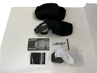 £47.68 • Buy ESS Profile Series Goggles Clear And Smoked Lenses Storage Bag Paintball