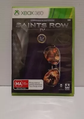 Xbox 360 - Saints Row IV - PAL - Tested - W/Manual - Retro • $11.95