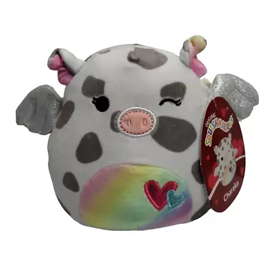 Kellytoy Squishmallow Charaka Pig Plush Stuffed Animal Valentine's Day Hearts 5  • $11.96