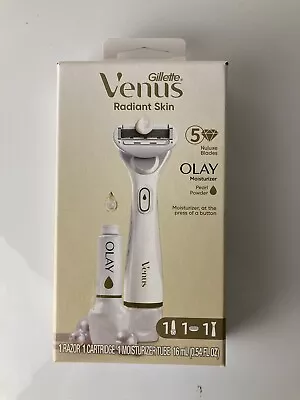 Gillette Venus Radiant Skin Women's Razor + Olay Moisturizer For Dry & Sensitive • $14.94