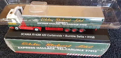 Eddie Stobart (4649137) Scania R143m 420 Curtainside - Bumble Bette • £13.99