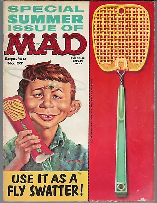 MAD Magazine #57 VG- (3.5)  1960 • $13