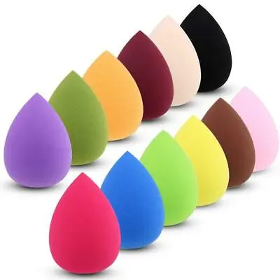 Beauty Foundation Blending Make Up Sponge Blender Flawless Buffer Puff Tear Drop • £10.49