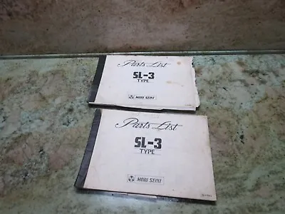 Mori Seiki Sl-3 Sl-3h Cnc Lathe Manual Parts List Pl-01300-2 Each 1 • $69.99