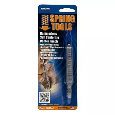 SpringTools  38R04 Hammerless Self Centering Center Punch • $12.99