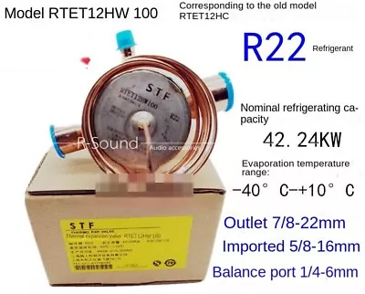 Expansion Valve RTET10HC RTET12HC RTET7-1/2HC HW100 • $164