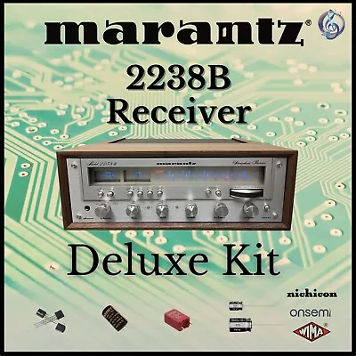 Marantz 2238B Receiver Deluxe Upgrade Kit Genuine Parts Restoration • $67.45