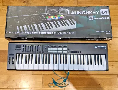 Novation Launchkey 61Mk2 Midi Keyboard Controller + Ableton11 Lite Licence • £95