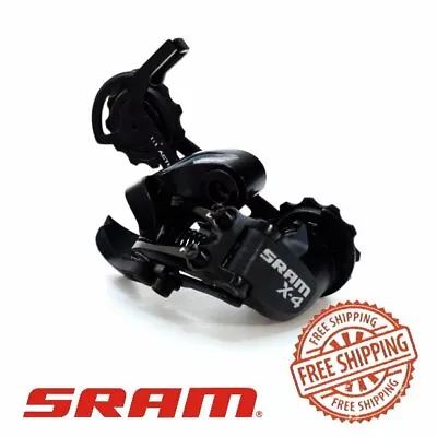 SRAM X4 7-8-9 Speed Rear Derailleur Hybrid Mountain Bike RD Long Or Medium Cage • $28.90