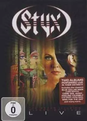 Styx - The Grand Illusion/Pieces Of Eight Live DVD #G156561 • $18.61