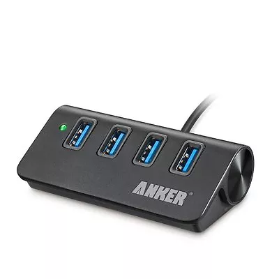 $42.76 • Buy Anker Japan 4-Port USB 3.0 Hub Adapter For Apple Desctop PC Black