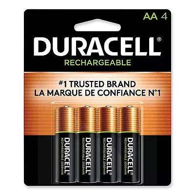 Duracell Rechargeable NiMH Batteries With Duralock Power Preserve Technology AA • $23.49