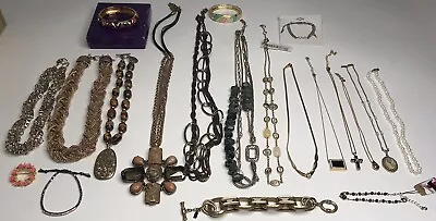 VTG TO NOW SIGNED/BRANDED JEWELRY LOT Gold Tone Kenneth Lane Natasha Mackie More • $39.95