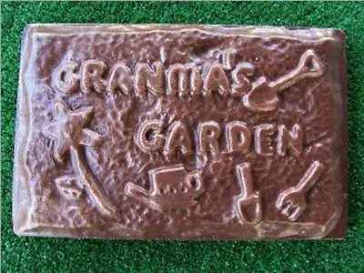 Granma's Garden Mould Ornament Plaque Sign • $32.99