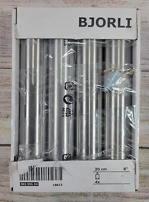 Ikea BJORLI Legs Stainless Steel- 8   4 Pack New 002.996.94 18612  Damaged Box • $29