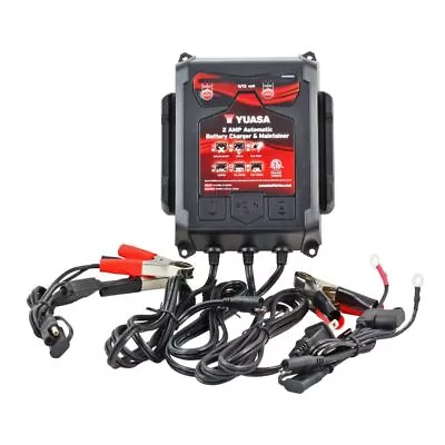 Yuasa 6/12 Volt 2 Amp Automatic Battery Charger & Maintainer [YUA1202262] • $92.95