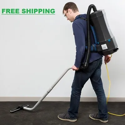 Backpack Vacuum With HEPA Filtration Commercial Cleaner Vac Include 8pcs Toolkit • $281.70