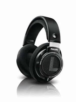 Philips SHP9500 HiFi Precision Stereo Over The Ear Headphones Black Open Back • $62.99