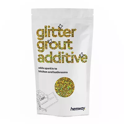 Hemway Gold Holographic Glitter Grout Additive For Tiles / Mosaic Bathroom • $12.39