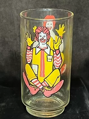 Vintage 1970s McDonalds Collector Series Glass Ronald McDonald • $7.99