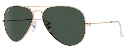 $114.95 • Buy Ray-Ban Aviator II Green Lenses Gold Frame Unisex Sunglasses RB3026 L2846 62