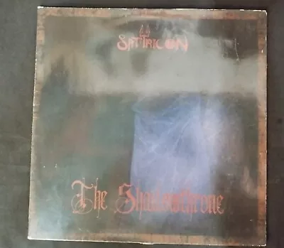 SATYRICON The Shadowthrone LP First Press Mayhem Moonblood Bathory💥 Sarcofago☠️ • $1300