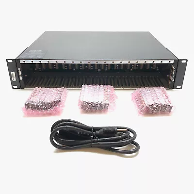 Transition Networks CPSMC1900-100 19 Slot Media Converter Chassis 19  2 U Rack • $284.95