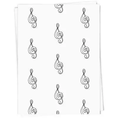 'Music Symbol' Gift Wrap / Wrapping Paper / Gift Tags (GI020283) • £3.99