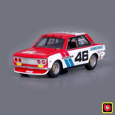 Bburago 1971 DATSUN 510 BRE 1:43 SCALE DIECAST MODEL CLASSIC RALLY CAR • £21.95