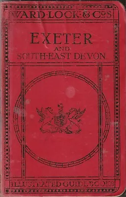 Very Early Ward Lock Red Guide - Exeter And South-east Devon - 1914/15 - Rare • £10.25