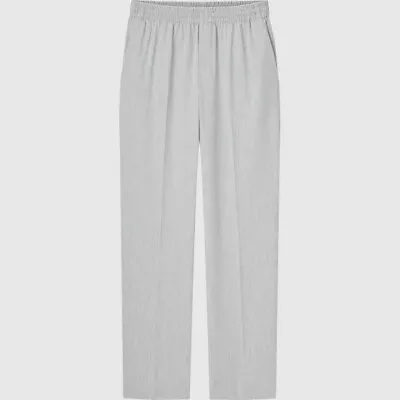 $38 • Buy Uniqlo Wide Leg Pants Natural - Size L